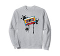 Music Tape Mixtape Audio Cassette 70S Sweatshirt - Custom Art Print Unisex - T-Shirt, Sweatshirt, Hoodie