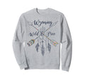 Wyoming Hippy Chic Wild And Free Sweatshirt - Streetwear Style Men Women - T-Shirt, Sweatshirt, Hoodie