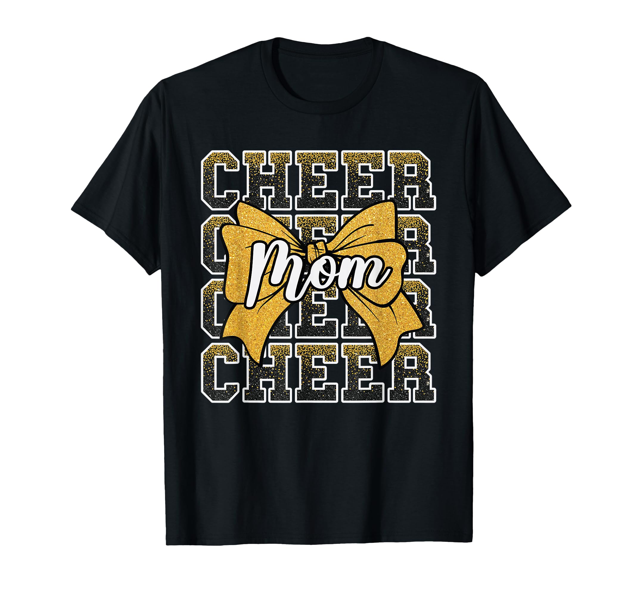 Cheer Mom Mama Bow Sport Cheerleader T-Shirt - Streetwear Style for Adults - T-Shirt, Sweatshirt, Hoodie