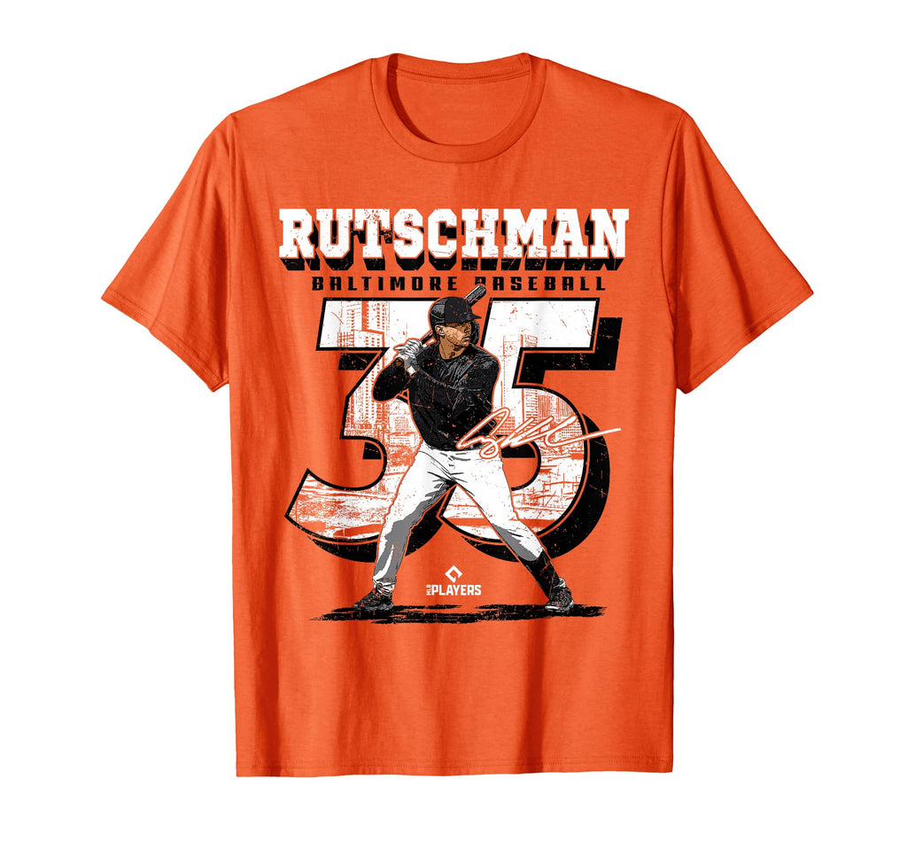 Adley Rutschman Baltimore Baseball T-Shirt - Minimalist Print for Adults - T-Shirt, Sweatshirt, Hoodie