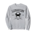 Leonardtown Maryland Distressed Crab Sweatshirt - Aesthetic Graphic Unisex - T-Shirt, Sweatshirt, Hoodie