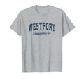 Westport Connecticut Ct Varsity T-Shirt - Casual Everyday Wear for Adults - T-Shirt, Sweatshirt, Hoodie