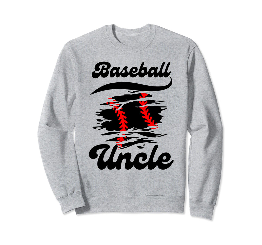 Baseball Uncle Family Matching Sweatshirt - Fun Novelty Design Unisex - T-Shirt, Sweatshirt, Hoodie