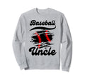 Baseball Uncle Family Matching Sweatshirt - Fun Novelty Design Unisex - T-Shirt, Sweatshirt, Hoodie