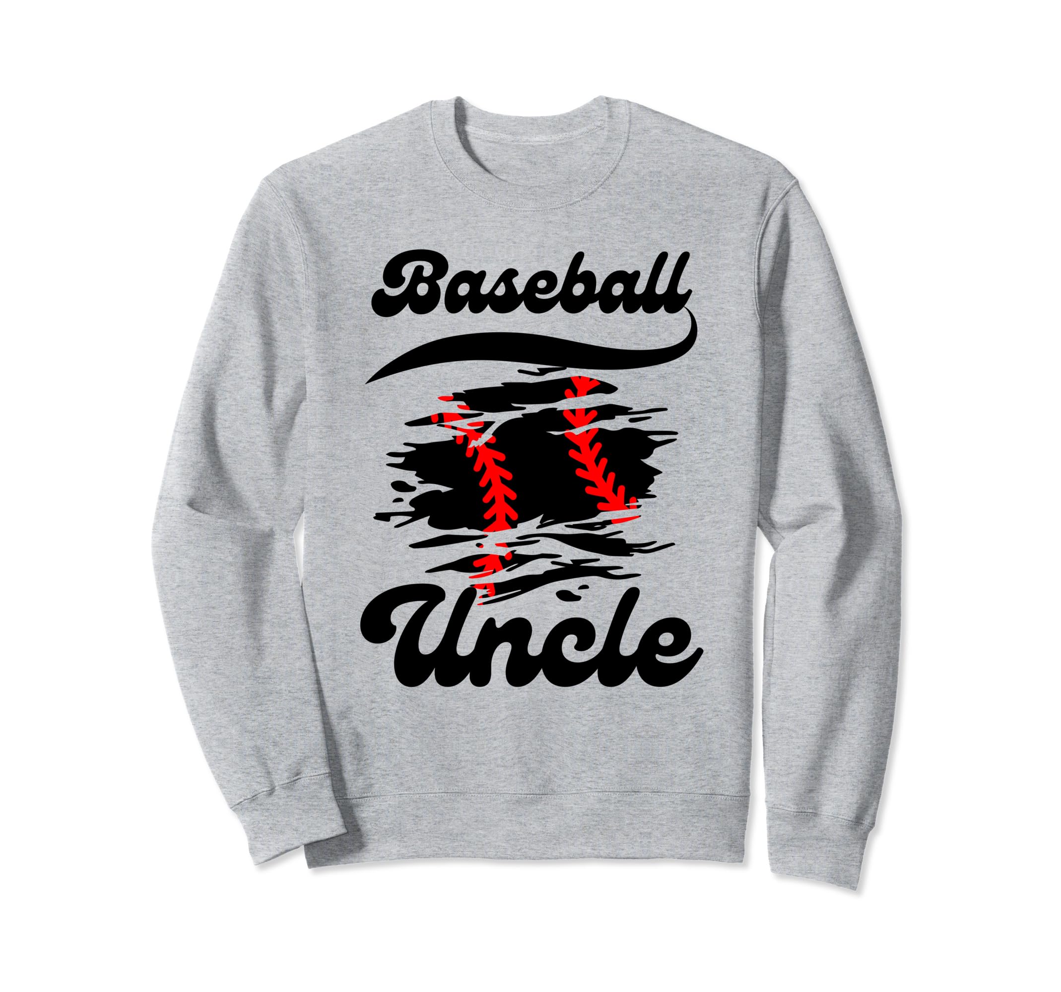 Baseball Uncle Family Matching Sweatshirt - Fun Novelty Design Unisex - T-Shirt, Sweatshirt, Hoodie