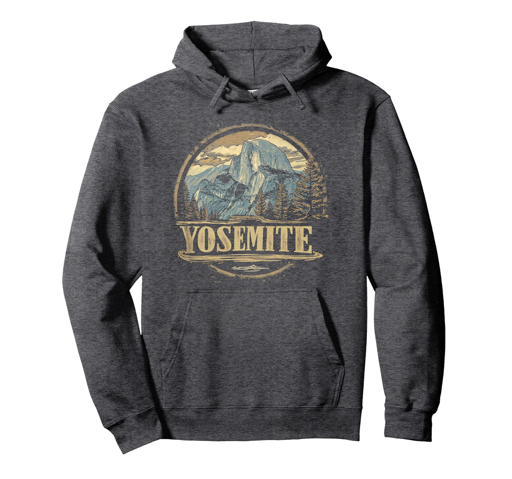Yosemite Us National Park Hoodie - Aesthetic Graphic Men Women - T-Shirt, Sweatshirt, Hoodie