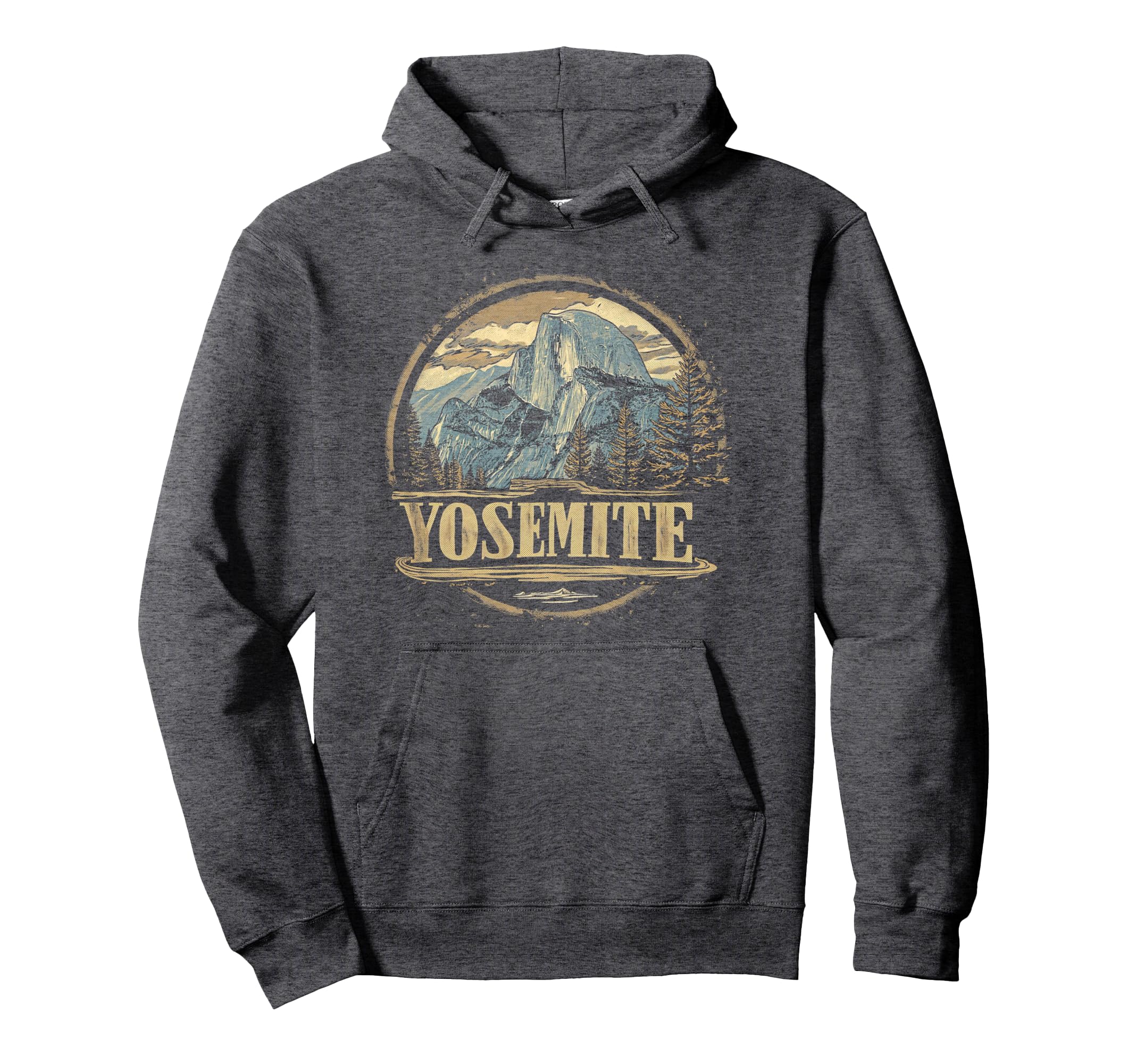 Yosemite Us National Park Hoodie - Aesthetic Graphic Men Women - T-Shirt, Sweatshirt, Hoodie