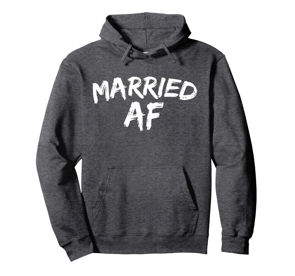 Married Husband And Wife Af Couples Hoodie - Novelty Apparel Men Women - T-Shirt, Sweatshirt, Hoodie