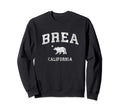 Brea California Ca Distressed Sports Sweatshirt - Minimalist Print Unisex - T-Shirt, Sweatshirt, Hoodie