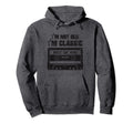 Im Not Old Im Truck Distressed Car Hoodie - Custom Art Print Unisex - T-Shirt, Sweatshirt, Hoodie