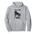 This Is How I Roll Roller Skates 70S Hoodie - Graphic Print for Adults - T-Shirt, Sweatshirt, Hoodie