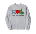 Peace Love Boho Sweatshirt - Novelty Apparel Men Women - T-Shirt, Sweatshirt, Hoodie