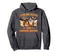 I Run Coffee And Horror Movies Hoodie - Custom Art Print for Adults - T-Shirt, Sweatshirt, Hoodie