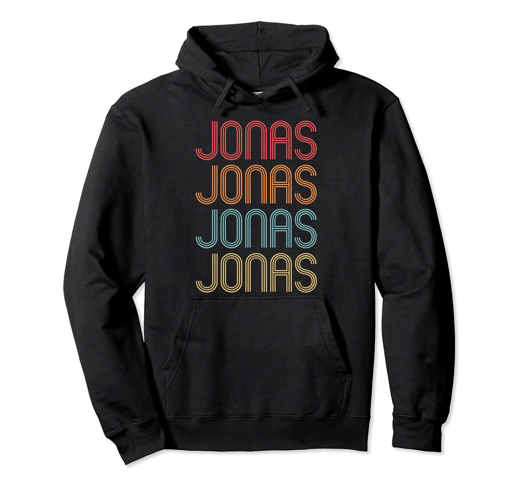 Jonas First Name Pride Distressed Hoodie - Streetwear Style for Adults - T-Shirt, Sweatshirt, Hoodie