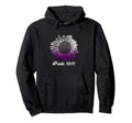 Asexual Tie Dye Sunflower Ace Pride 2021 Hoodie - Unique Graphic Men Women - T-Shirt, Sweatshirt, Hoodie