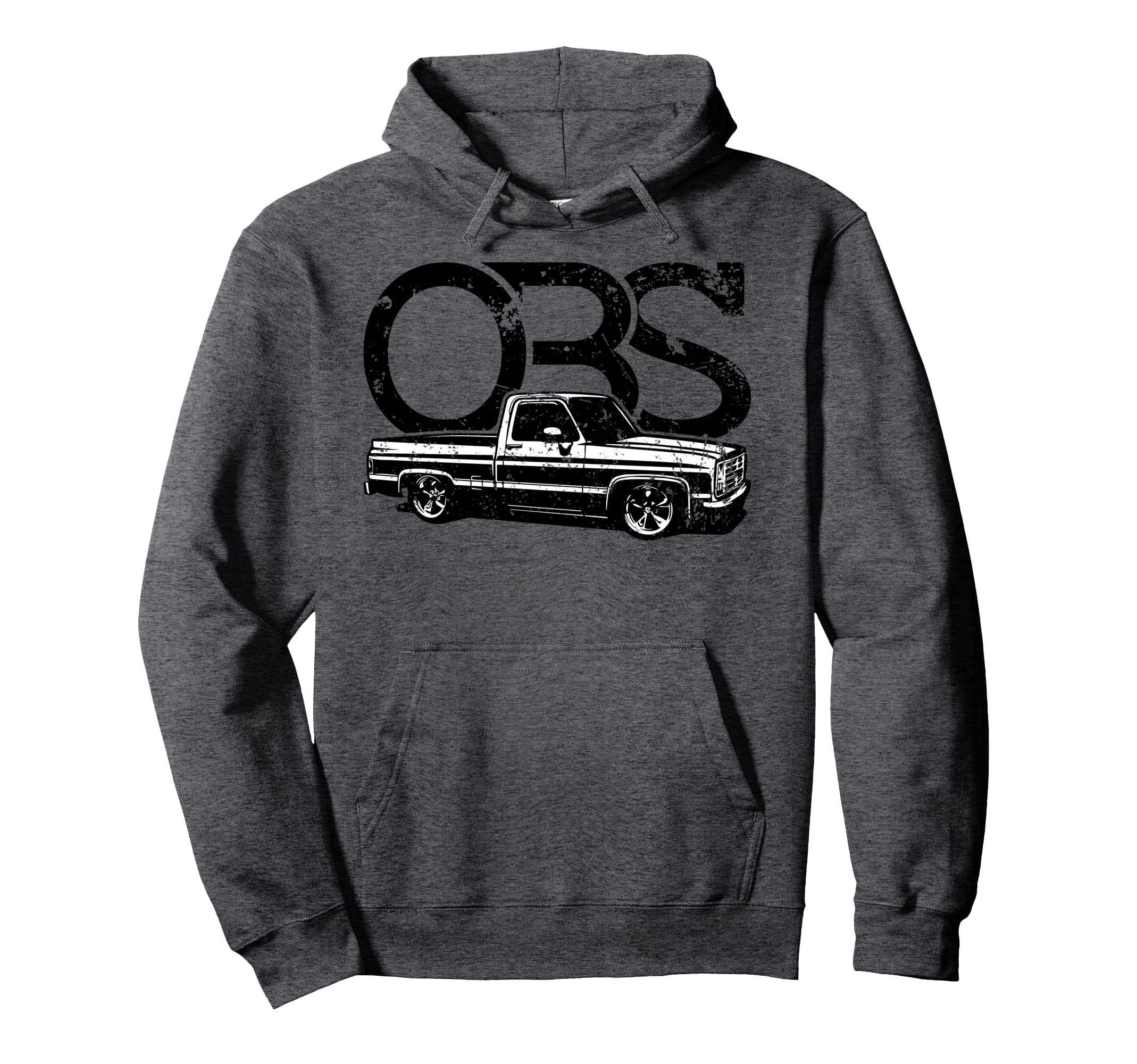 Obs Old Body Truck Distressed Hoodie - Aesthetic Graphic for Adults - T-Shirt, Sweatshirt, Hoodie