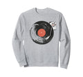 Vinyl Lp Record Player Vinyl Sweatshirt - Casual Everyday Wear for Adults - T-Shirt, Sweatshirt, Hoodie
