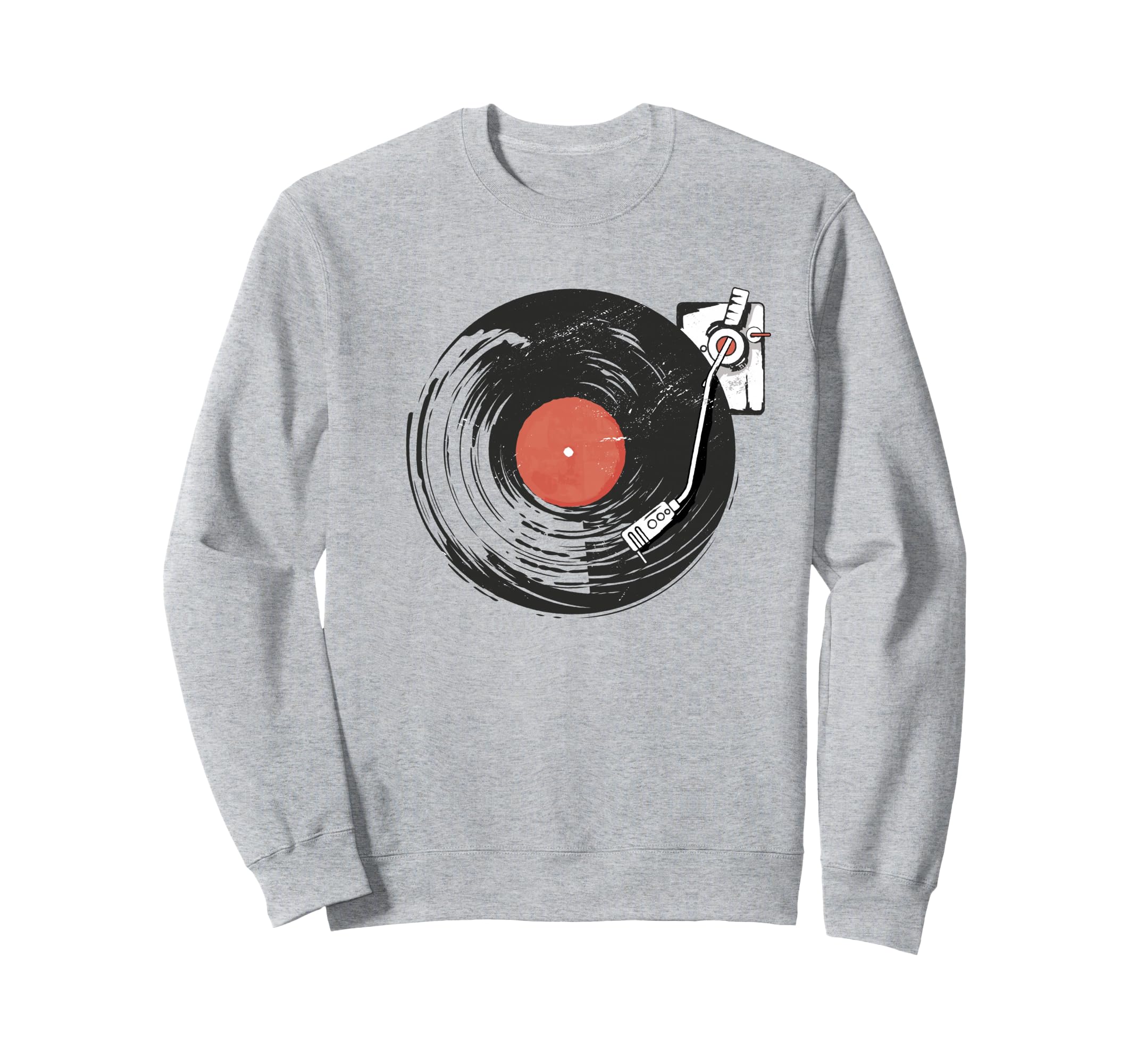 Vinyl Lp Record Player Vinyl Sweatshirt - Casual Everyday Wear for Adults - T-Shirt, Sweatshirt, Hoodie