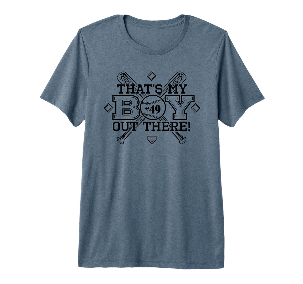 Baseball Mom Dad Thats My Proud Parent T-Shirt - Trendy Graphic for Adults - T-Shirt, Sweatshirt, Hoodie