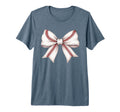 Baseball Bow Mothers Day Baseball Mom T-Shirt - Trendy Graphic Men Women - T-Shirt, Sweatshirt, Hoodie
