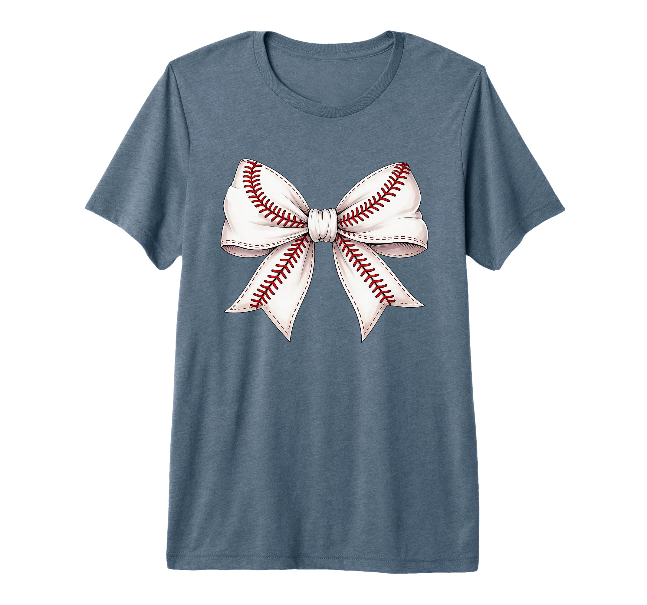 Baseball Bow Mothers Day Baseball Mom T-Shirt - Trendy Graphic Men Women - T-Shirt, Sweatshirt, Hoodie