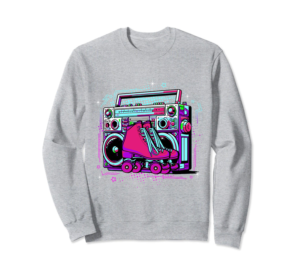 Roller Skates Fun Skating Sweatshirt - Fun Novelty Design Men Women - T-Shirt, Sweatshirt, Hoodie