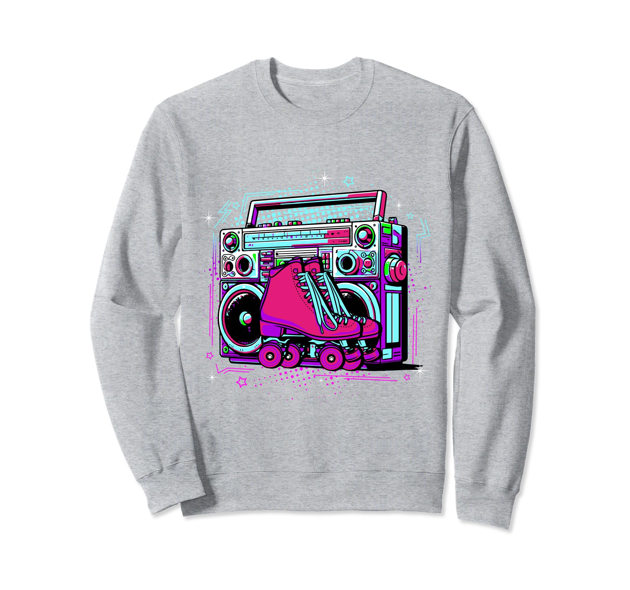 Roller Skates Fun Skating Sweatshirt - Fun Novelty Design Men Women - T-Shirt, Sweatshirt, Hoodie