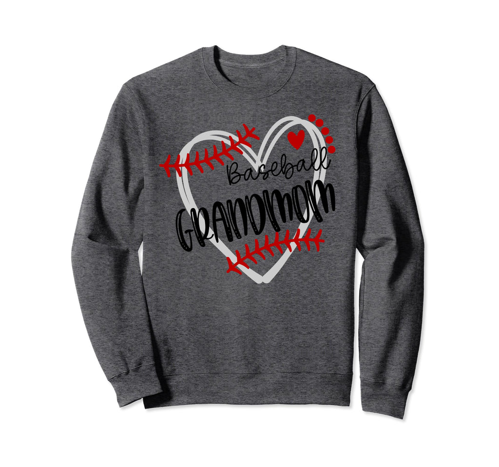 Personalized Baseball Heart Sweatshirt - Fun Novelty Design Unisex - T-Shirt, Sweatshirt, Hoodie