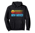 New Mexico Distressed Sun Hoodie - Graphic Print for Adults - T-Shirt, Sweatshirt, Hoodie