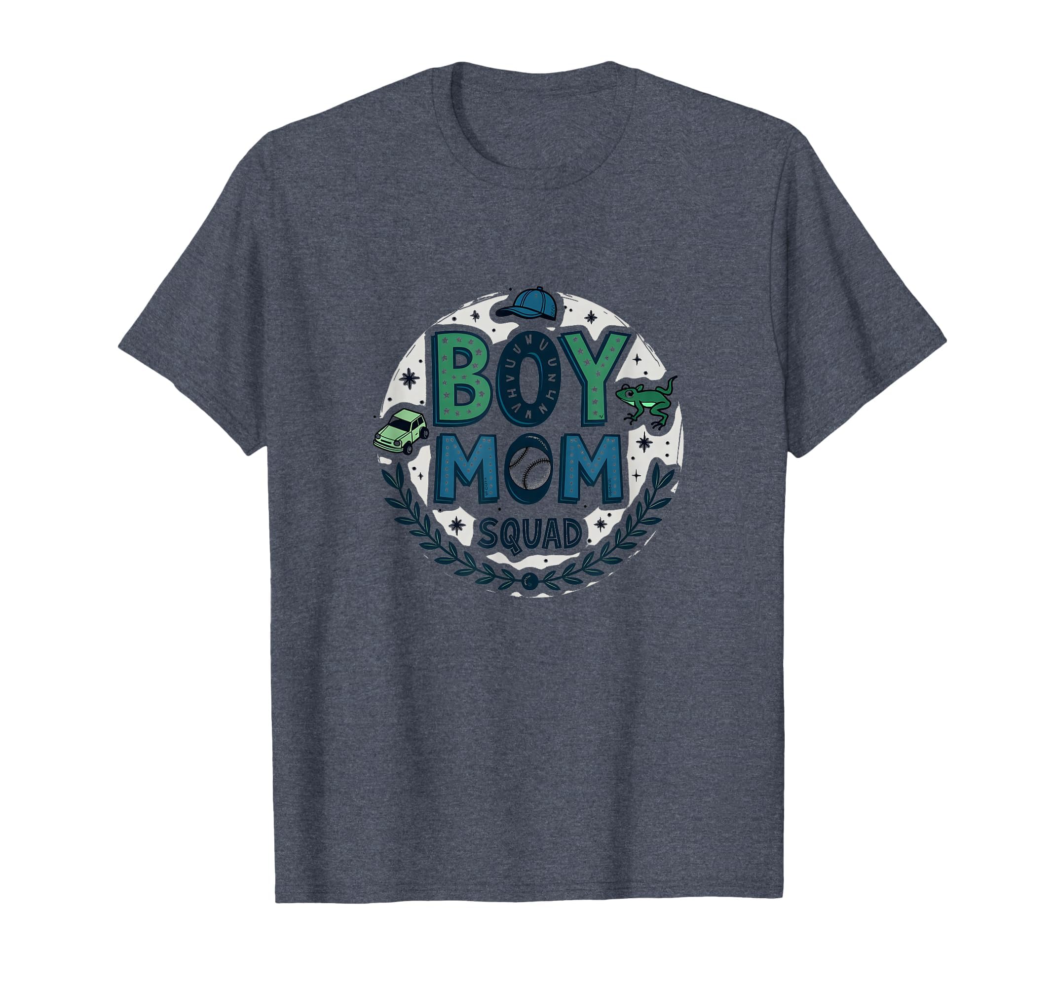 Mom Squad Proud Mama Baseball Cap T-Shirt - Custom Art Print for Adults - T-Shirt, Sweatshirt, Hoodie