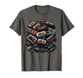 Mixtapes Cassette Tapes 1980S Radio Music T-Shirt - Minimalist Print Unisex - T-Shirt, Sweatshirt, Hoodie