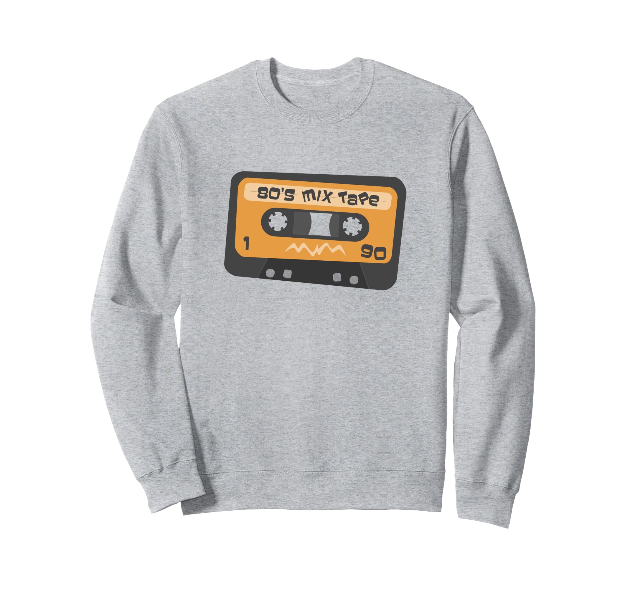 1980S Mix Tape Audio Cassette Sweatshirt - Graphic Print Unisex - T-Shirt, Sweatshirt, Hoodie
