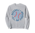 Coquette American Baseball Sideline Sweatshirt - Fun Novelty Design Unisex - T-Shirt, Sweatshirt, Hoodie