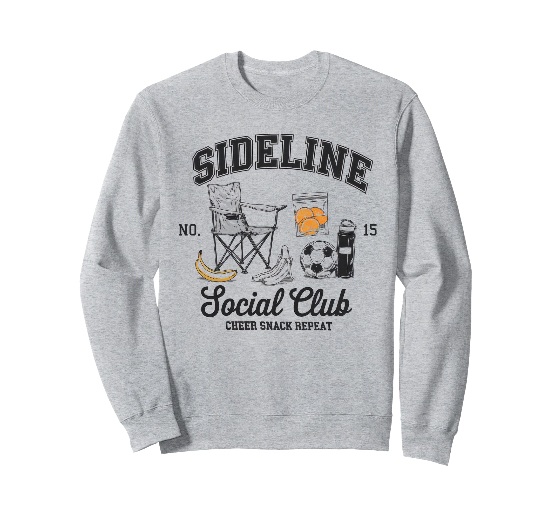 Sideline Social Club Soccer Mom Game Sweatshirt - Trendy Graphic Men Women - T-Shirt, Sweatshirt, Hoodie