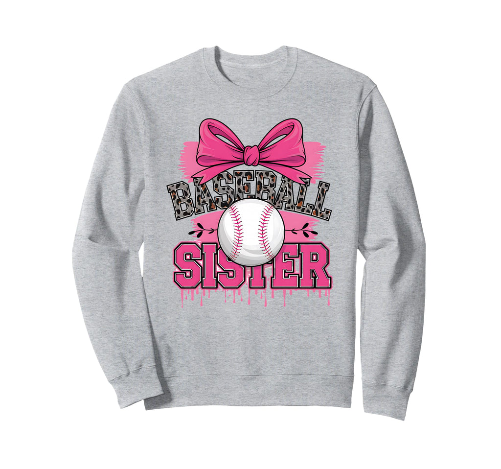 Baseball Sister Drip Baseball Drip Sweatshirt - Graphic Print Unisex - T-Shirt, Sweatshirt, Hoodie
