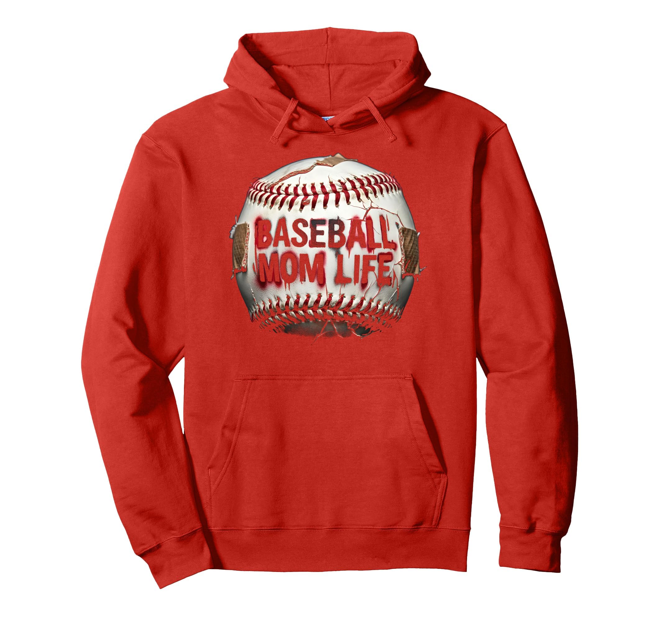 Baseball Mom Life Baseball Moms Hoodie - Streetwear Style Unisex - T-Shirt, Sweatshirt, Hoodie