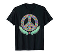 Peace Symbol Hippie Tees Hoodie - Casual Everyday Wear Unisex - T-Shirt, Sweatshirt, Hoodie