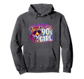 90S Birthday Party Rainbow Leopard 1990S Hoodie - Graphic Print for Adults - T-Shirt, Sweatshirt, Hoodie