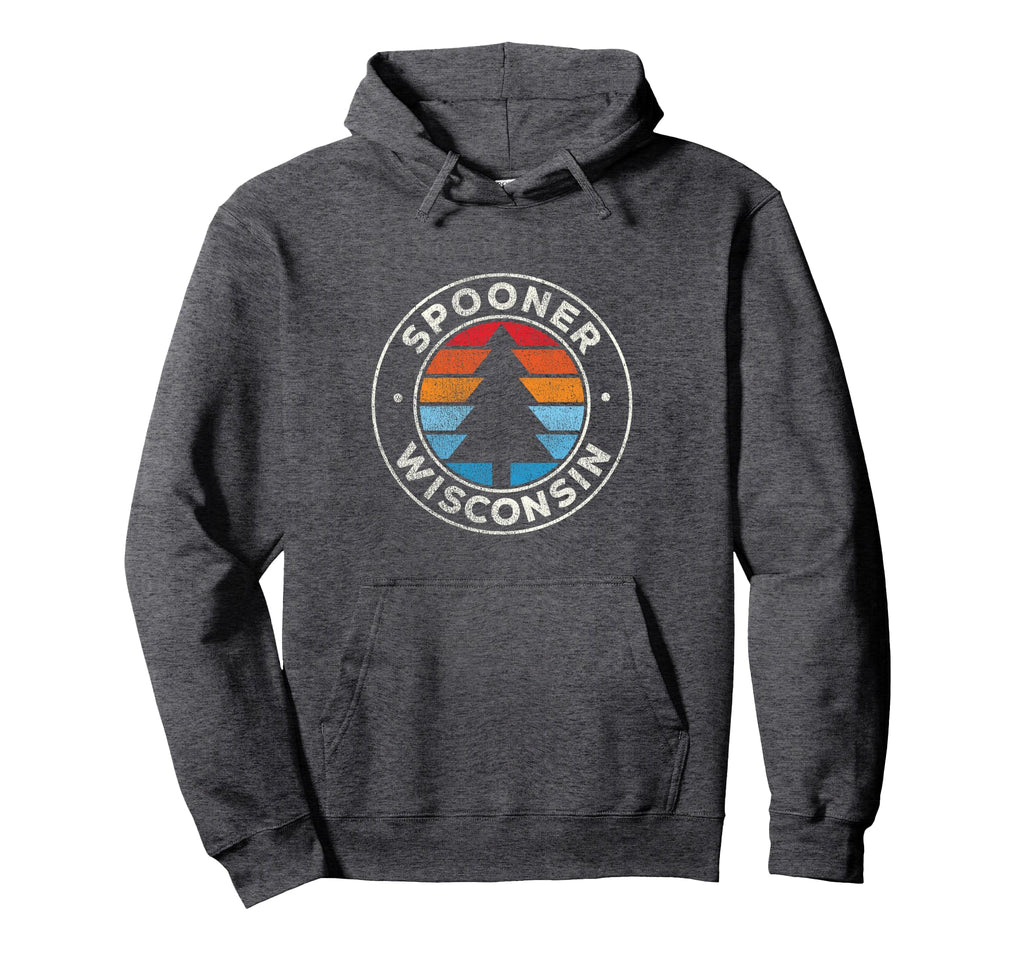 Spooner Wisconsin Wi 70S Hoodie - Custom Art Print for Adults - T-Shirt, Sweatshirt, Hoodie