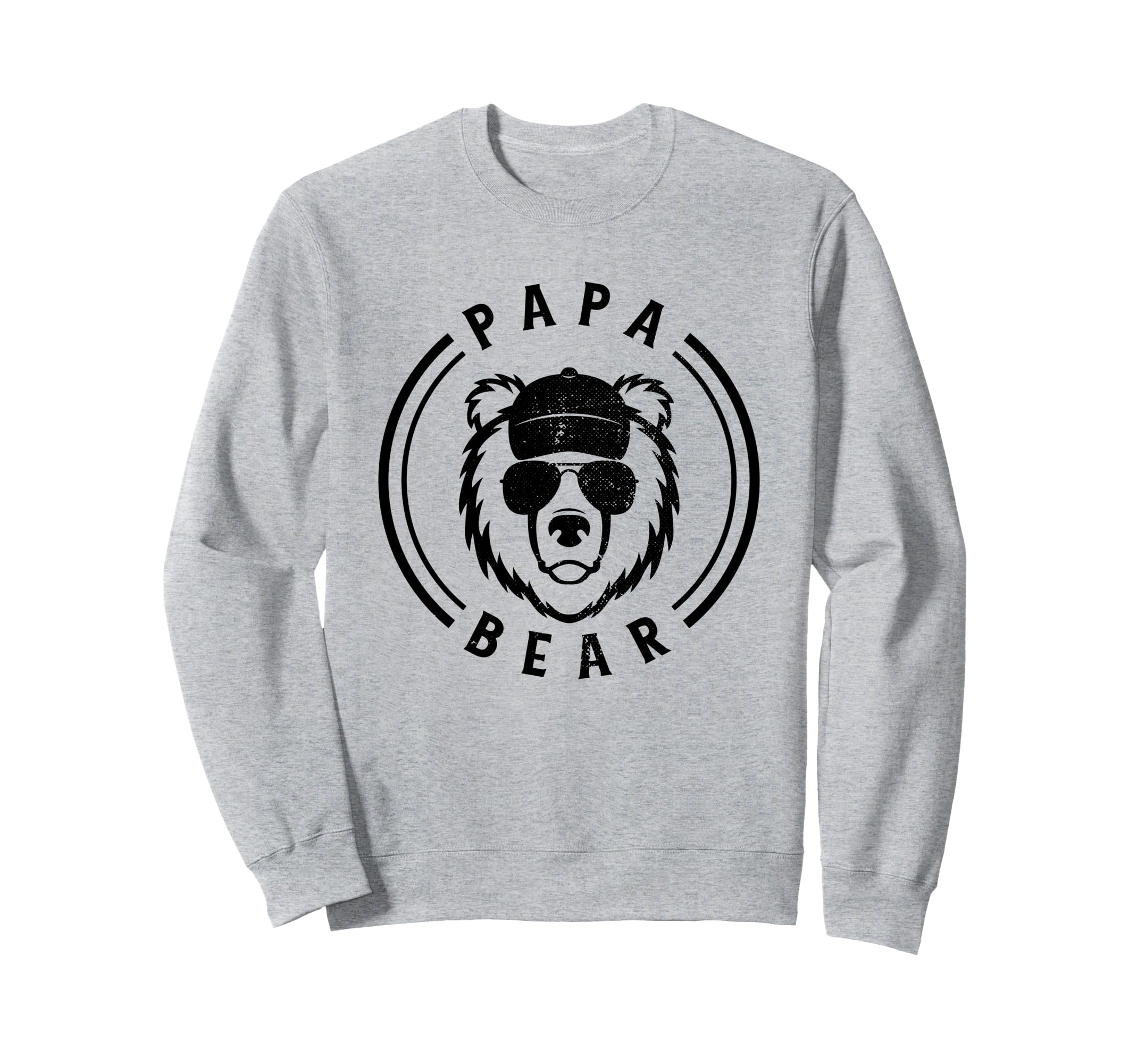 Papa Bear Sunglasses Baseball Cap Hoodie - Trendy Graphic Unisex - T-Shirt, Sweatshirt, Hoodie