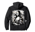 Mona Lisa Art Y2K Back Streetwear Hoodie - Unique Graphic for Adults - T-Shirt, Sweatshirt, Hoodie