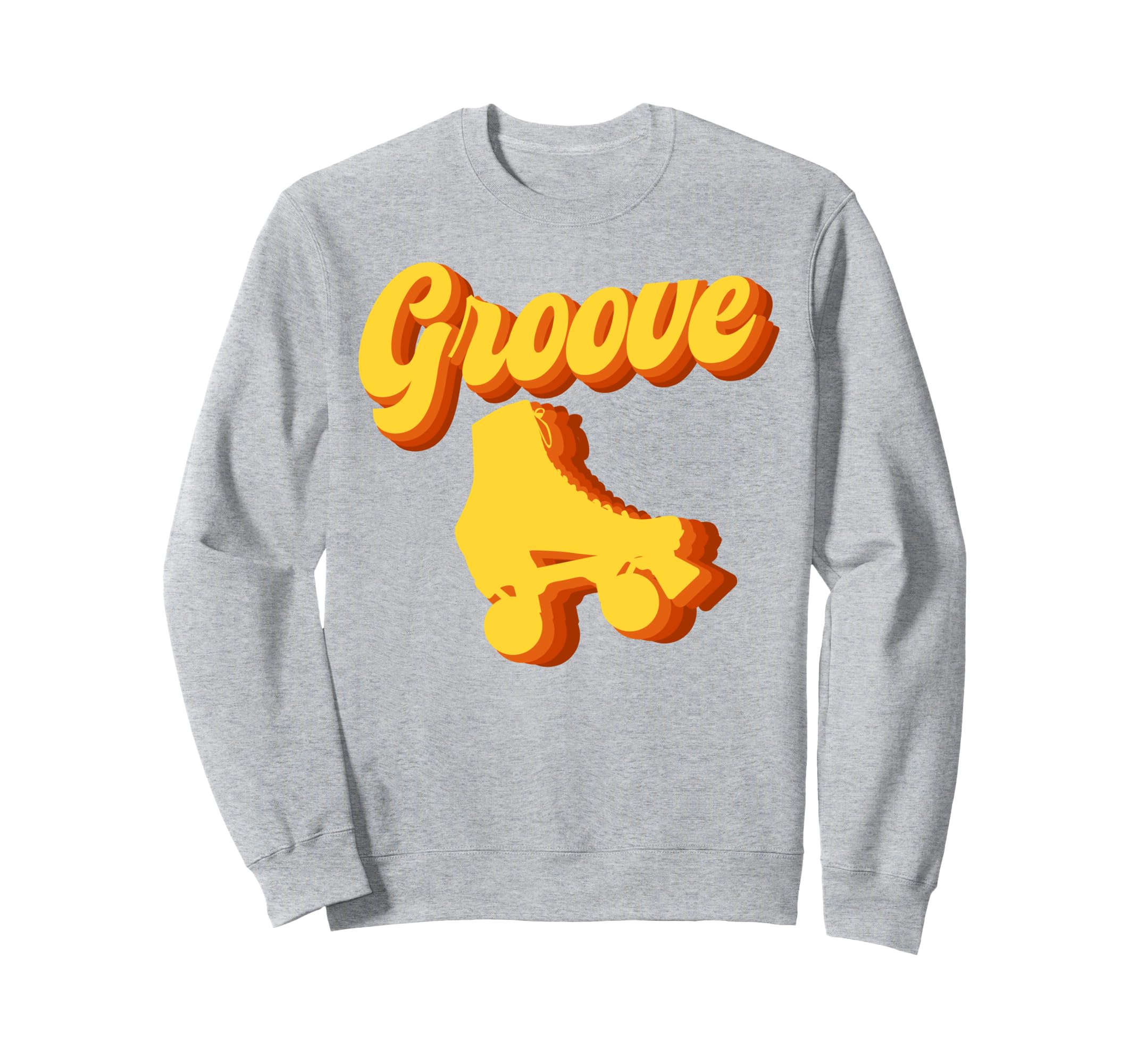 Roller Skating Skate 1970S Groove Sweatshirt - Aesthetic Graphic Men Women - T-Shirt, Sweatshirt, Hoodie
