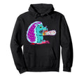 Creepy Hedgehog Scary Animal Hoodie - Streetwear Style for Adults - T-Shirt, Sweatshirt, Hoodie