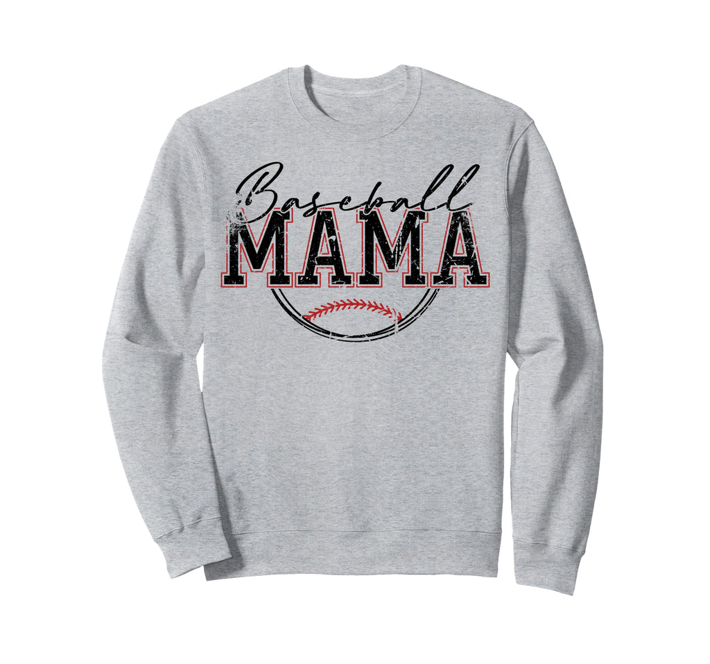 Baseball Mama Number 0 Sweatshirt - Trendy Graphic Unisex - T-Shirt, Sweatshirt, Hoodie