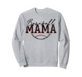 Baseball Mama Number 17 Sweatshirt - Trendy Graphic for Adults - T-Shirt, Sweatshirt, Hoodie
