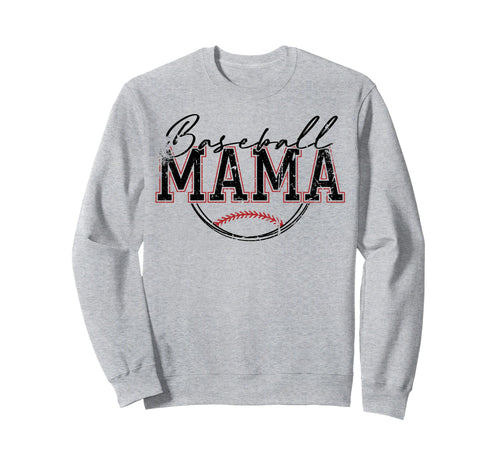 1 Baseball Mama Number Sweatshirt - Aesthetic Graphic for Adults - T-Shirt, Sweatshirt, Hoodie