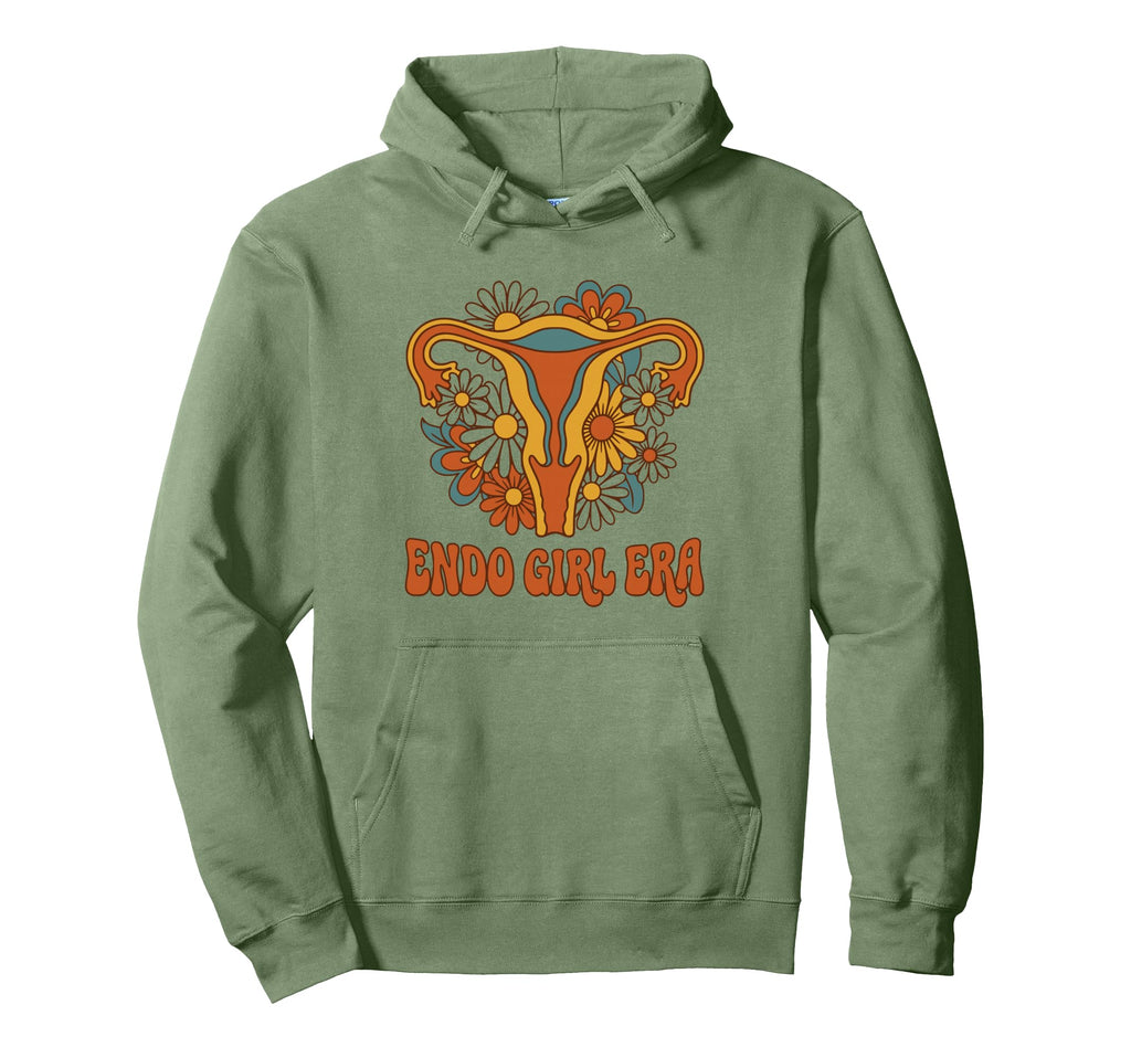 Endometriosis Awareness Endo Era Hoodie - Casual Everyday Wear for Adults - T-Shirt, Sweatshirt, Hoodie