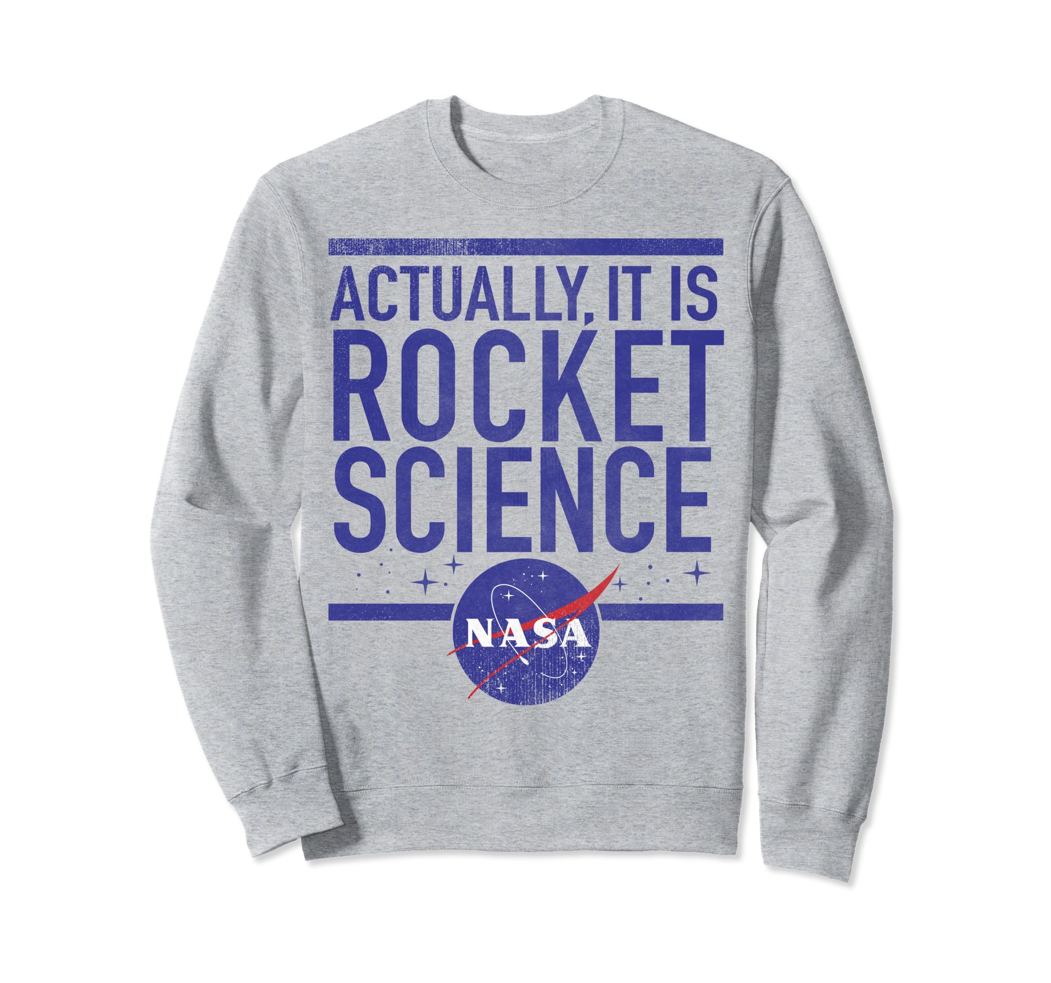 Nasa Actually It Is Rocket Sweatshirt - Aesthetic Graphic Men Women - T-Shirt, Sweatshirt, Hoodie