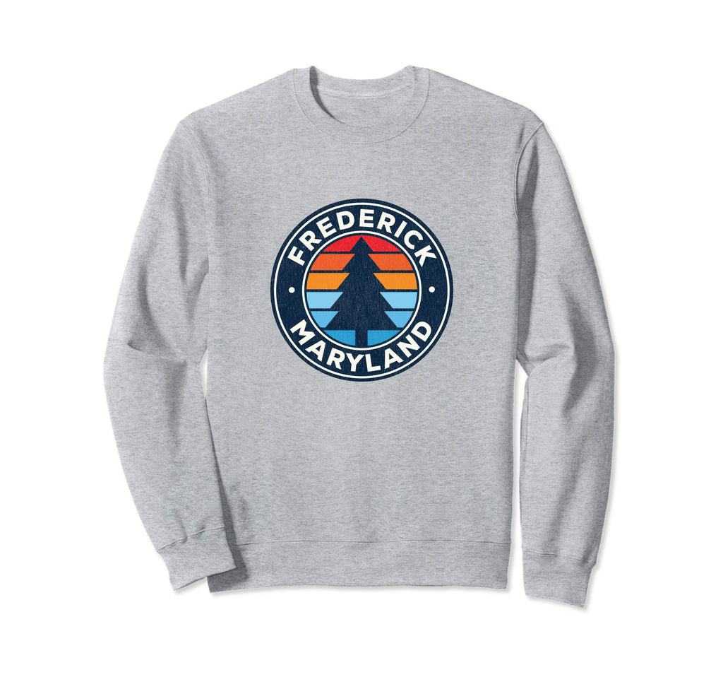 Frederick Maryland Md 70S Sweatshirt - Graphic Print Unisex - T-Shirt, Sweatshirt, Hoodie
