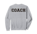 Coach Back Softball Gift Coaching Sweatshirt - Custom Art Print Men Women - T-Shirt, Sweatshirt, Hoodie